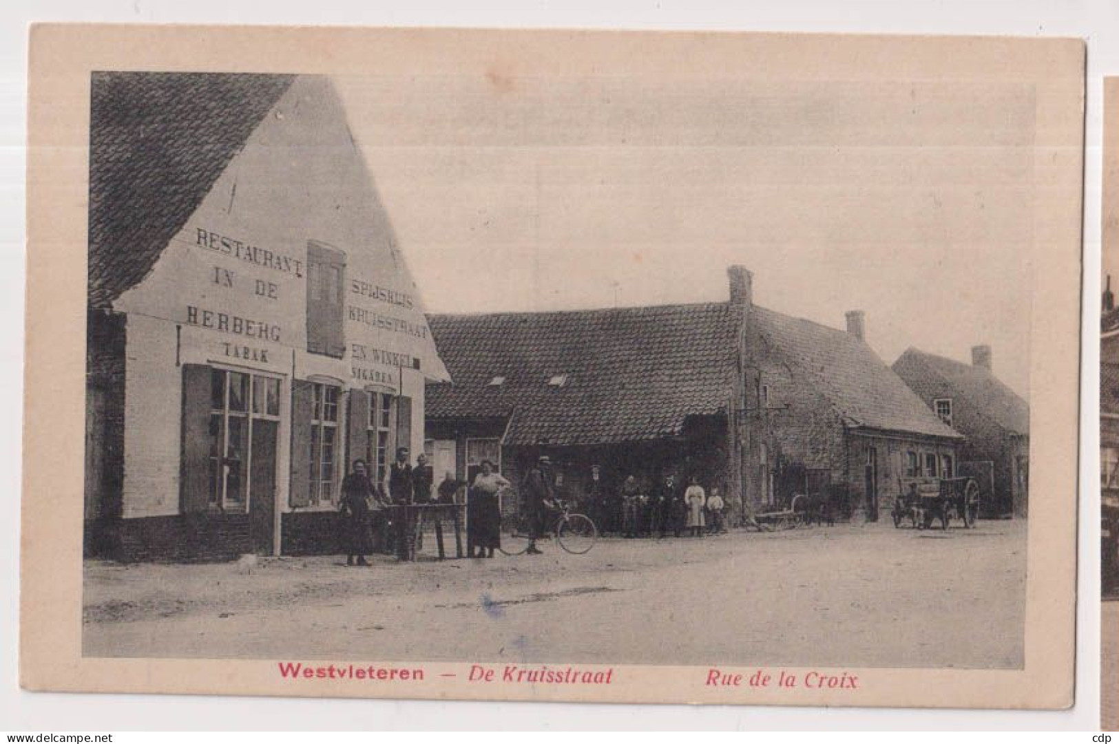 CPA Westvletren   Restaurant - Vleteren