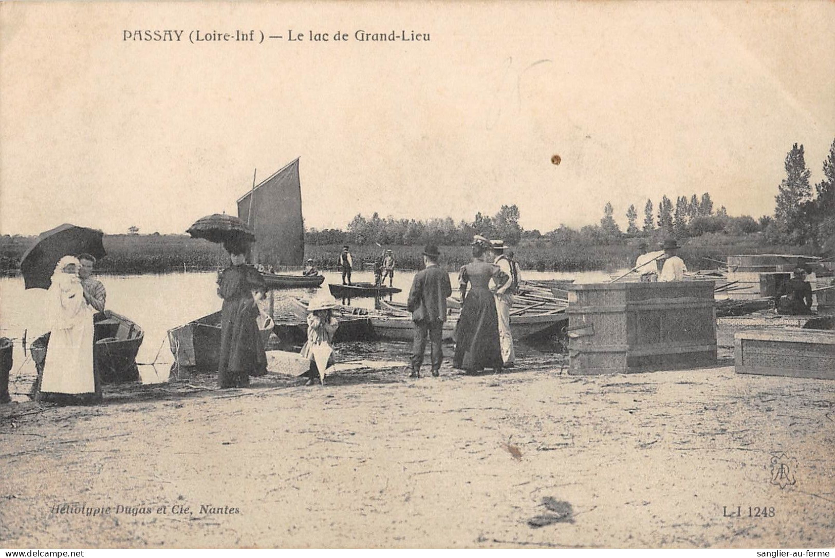 CPA 44 PASSAY / LE LAC DE GRAND LIEU - Other & Unclassified