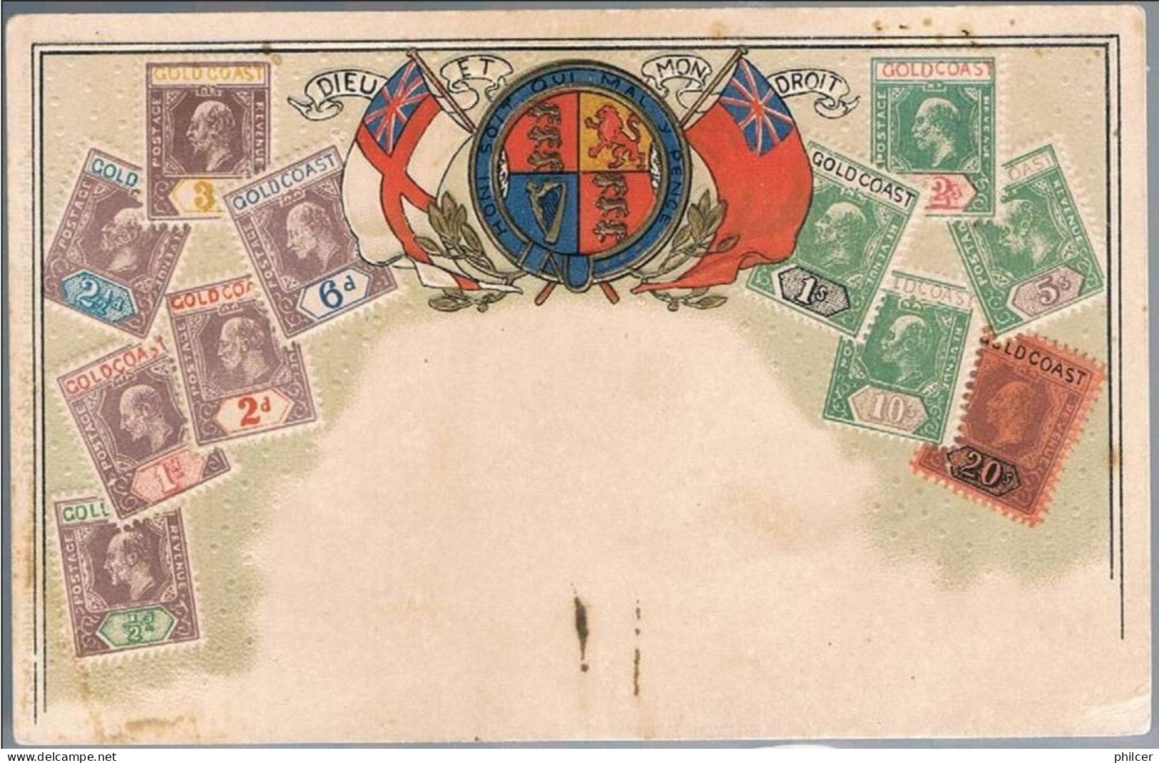 Great Britain, Post Card - Goldküste (...-1957)