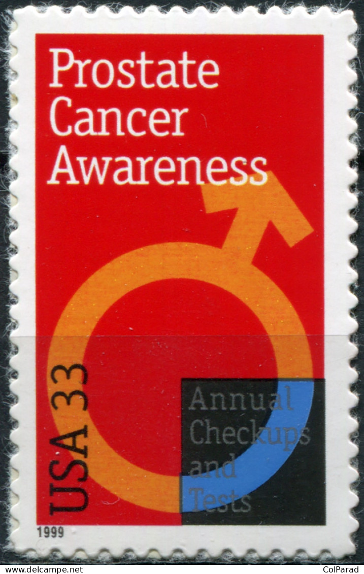 UNITED STATES - 1999 - STAMP MNH ** - Prostate Cancer Awareness - Unused Stamps
