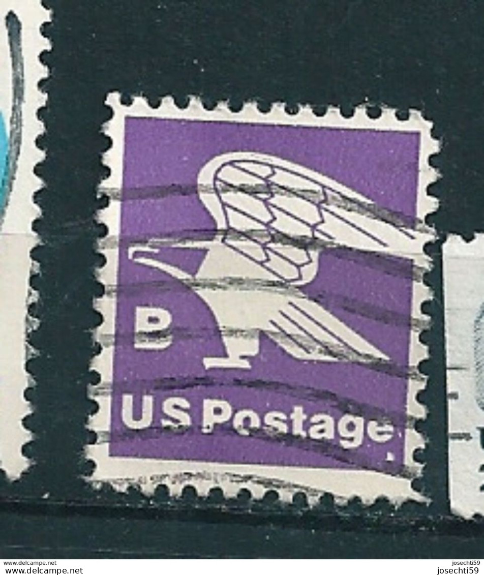 N° 1339 USA - B - US Postage Etats-Unis (1981) Timbre Stamp Oblitéré - Usados