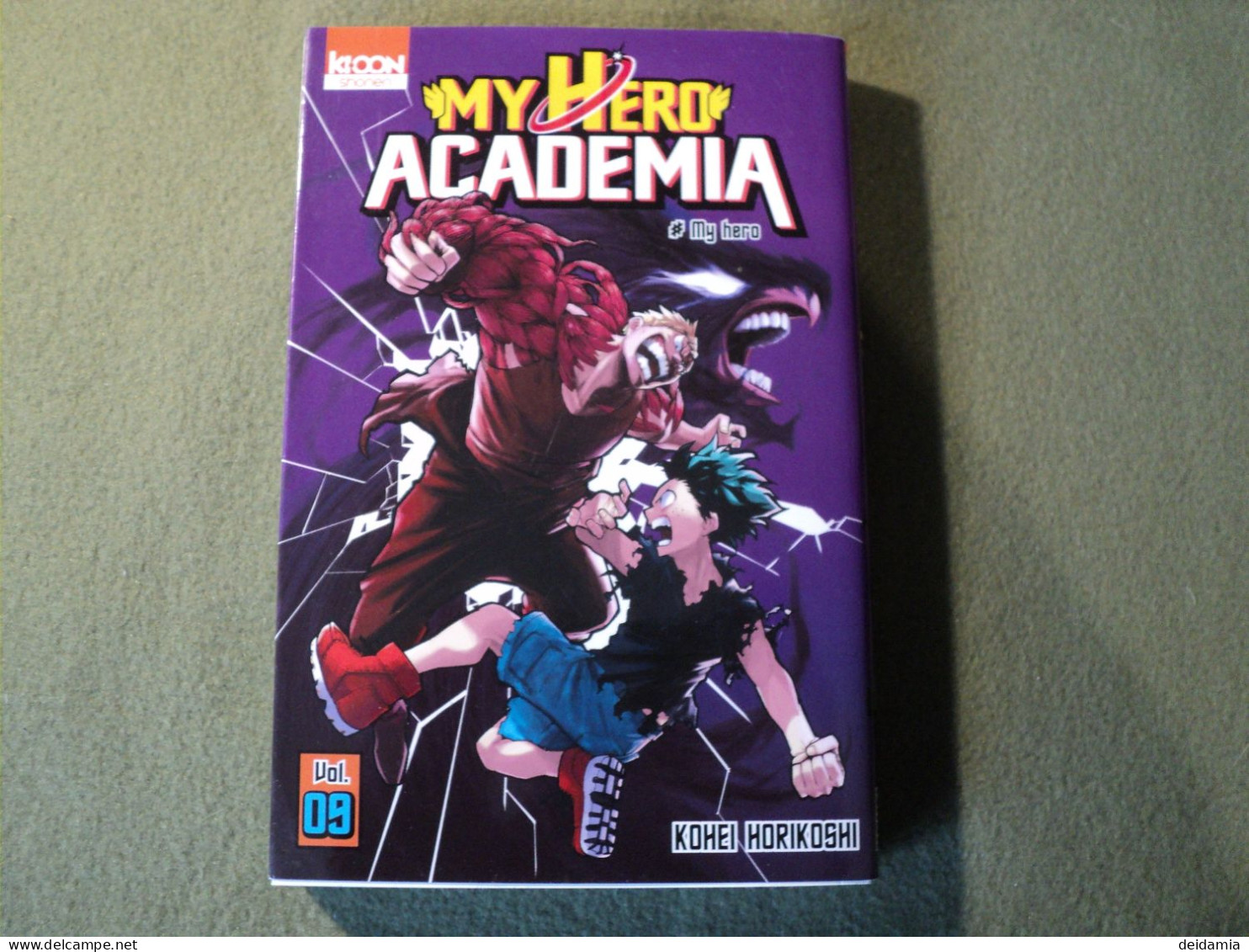 MY HERO ACADEMIA TOME 9. REEDITION DE 2019. KOHEI HORIKOSHI. KI OON MY HERO. - Mangas Version Francesa