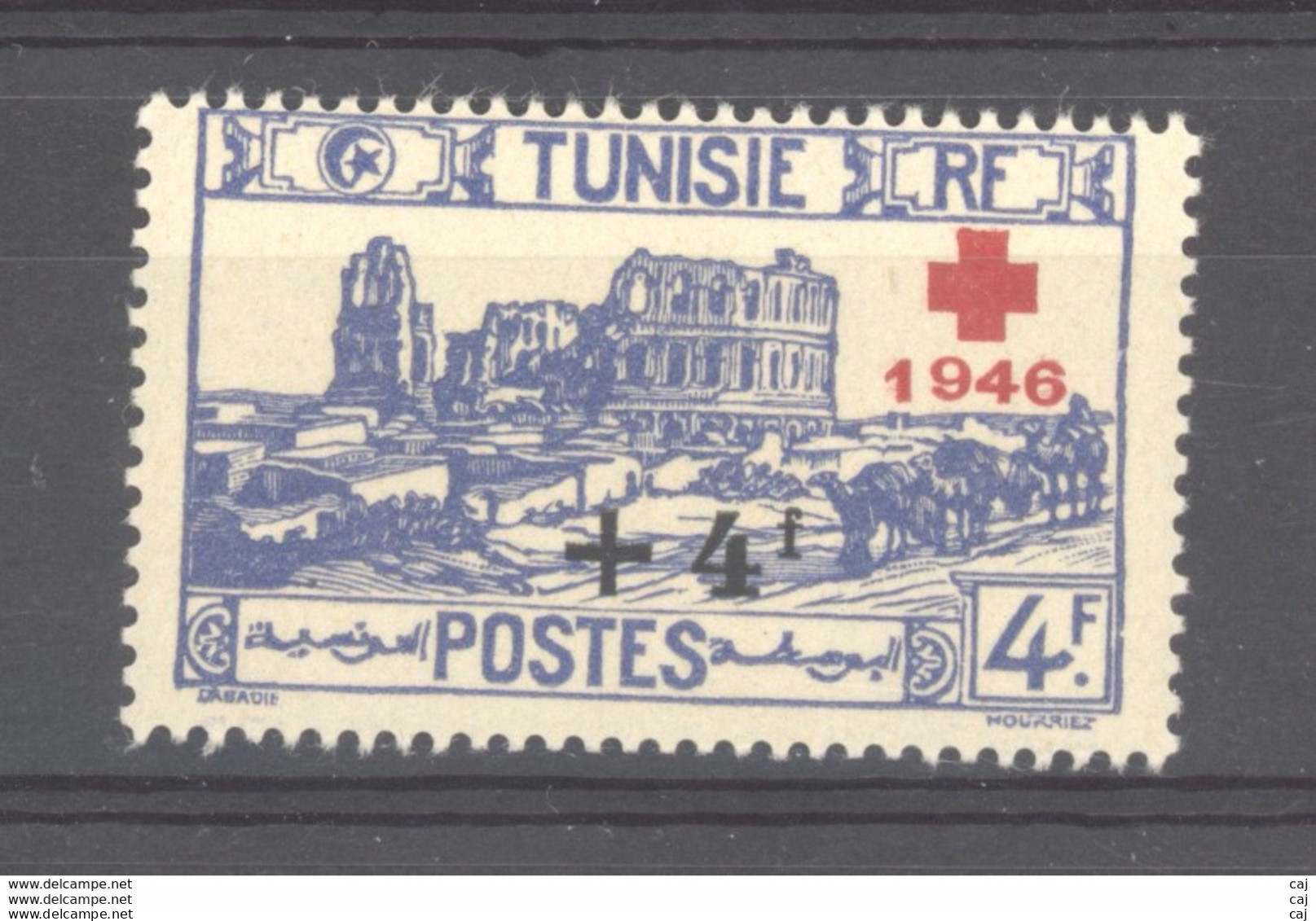 Tunisie  :  Yv  309  ** - Neufs