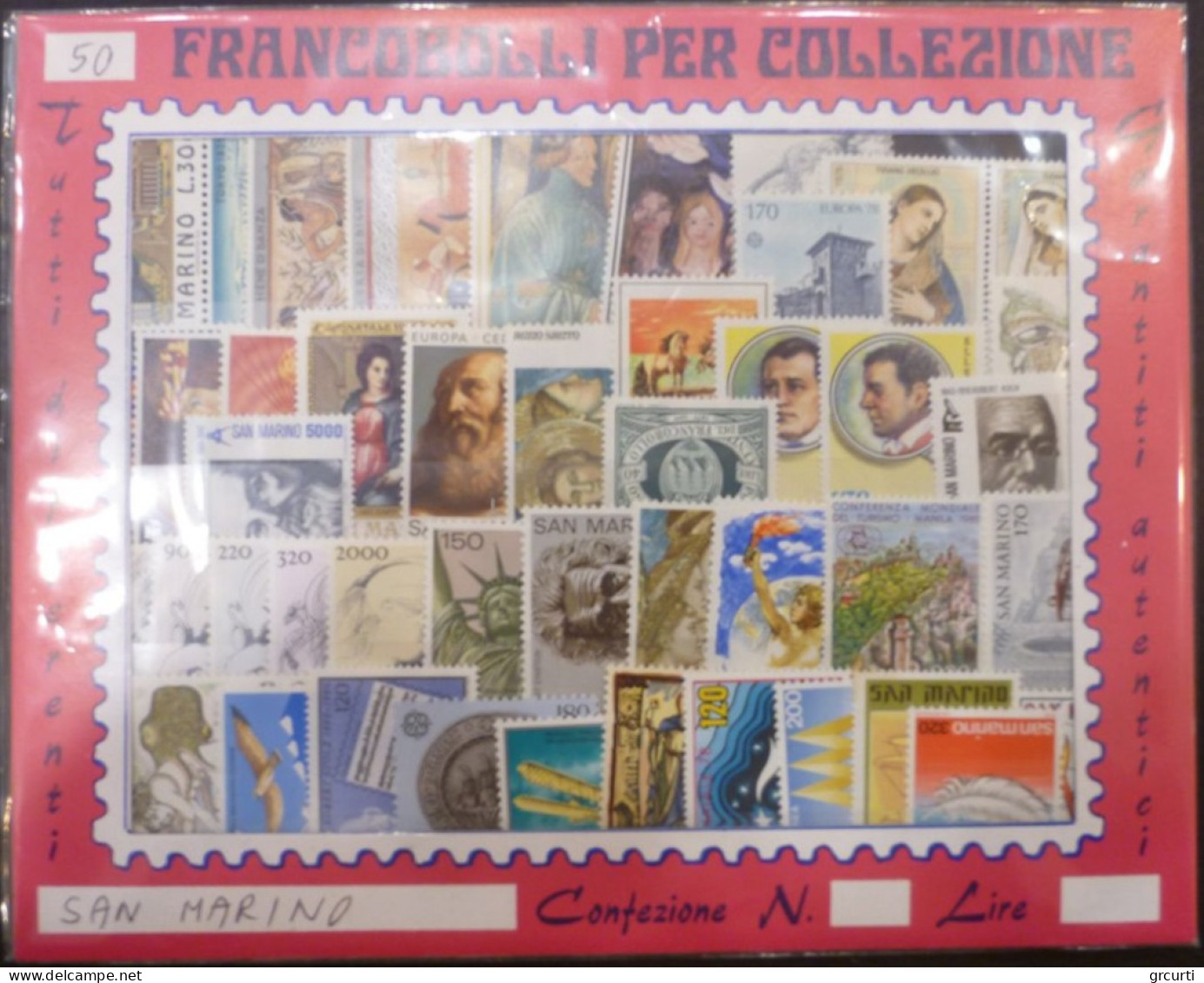 50 Francobolli San Marino Differenti - Lots & Kiloware (mixtures) - Max. 999 Stamps