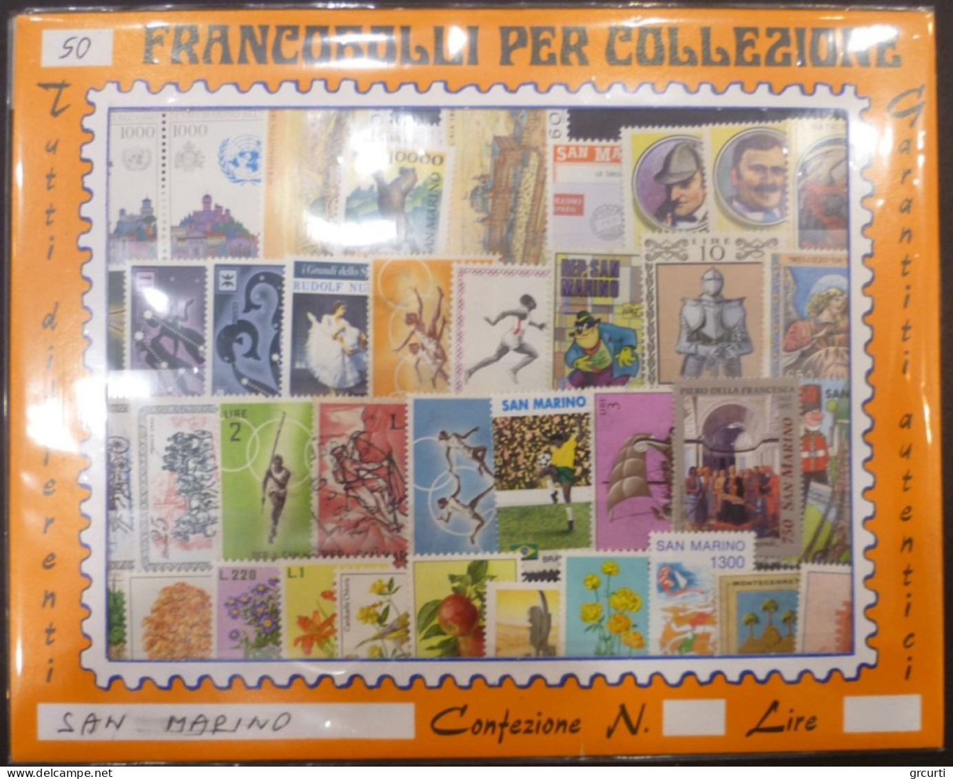 50 Francobolli San Marino Differenti - Lots & Kiloware (mixtures) - Max. 999 Stamps