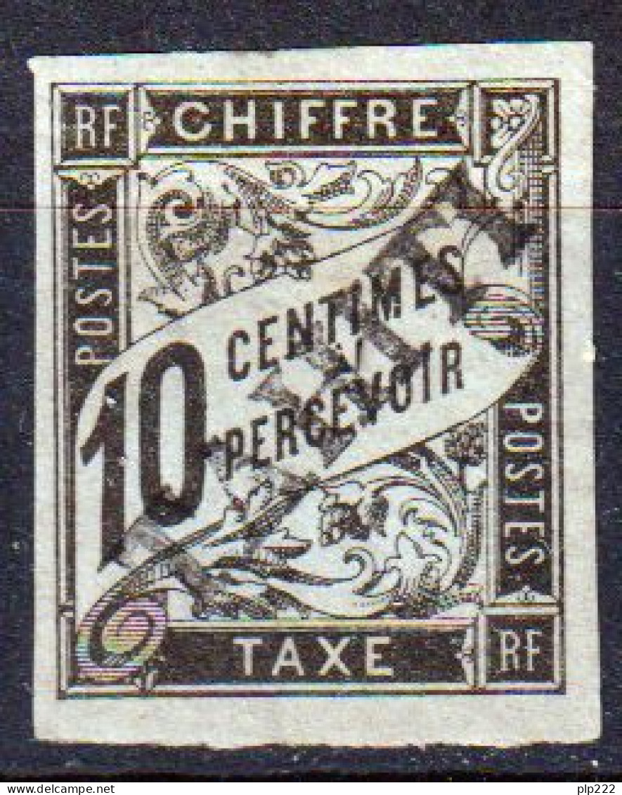 Tahiti 1893 Segnatasse Y.T.6 (*)/MNG VF/F - Gebraucht