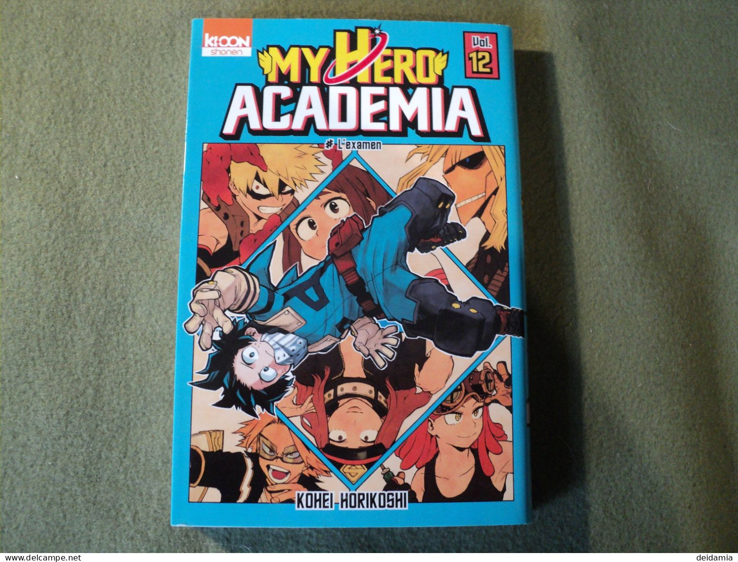 MY HERO ACADEMIA TOME 12. EO DE 2018. KOHEI HORIKOSHI. KI OON L EXAMEN. - Mangas Versione Francese