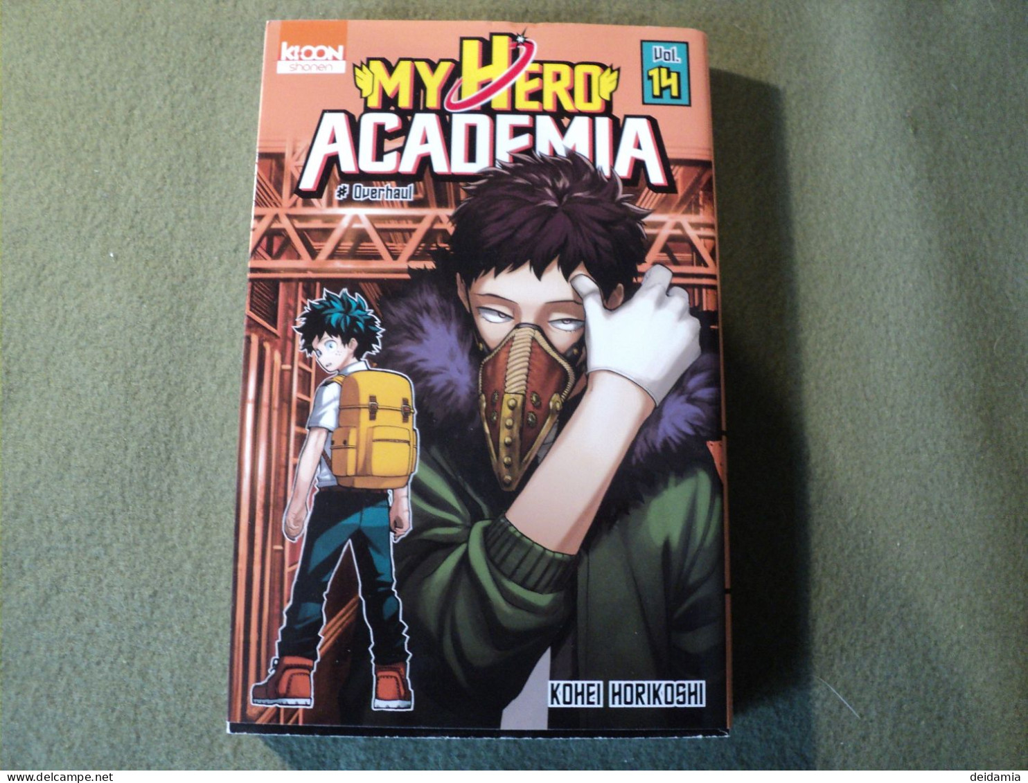 MY HERO ACADEMIA TOME 14. REEDITION DE 2019. KOHEI HORIKOSHI. KI OON OVERHAUL. - Mangas Version Française