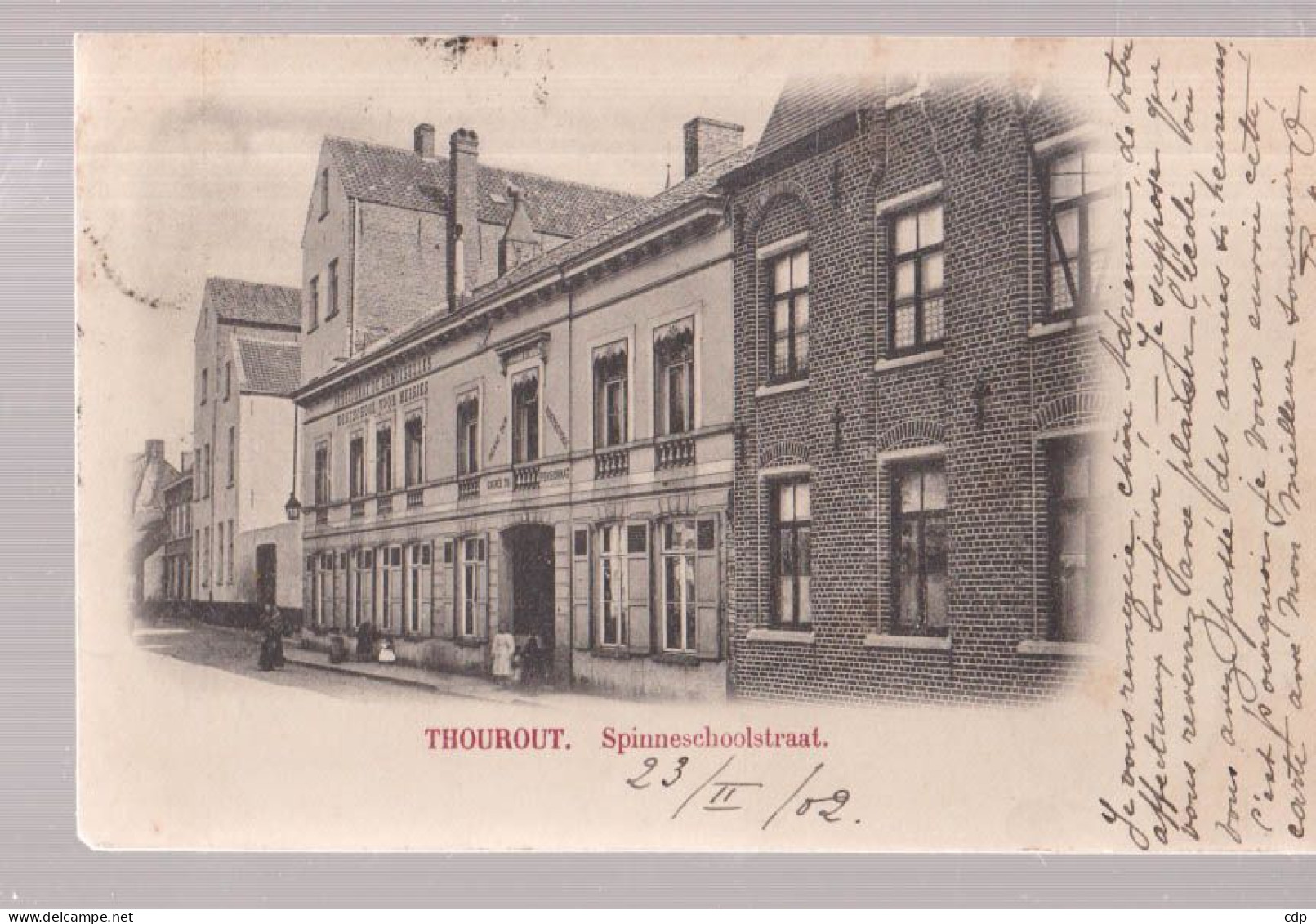 Cpa Thourout  1902   Spinneschoostraat - Torhout