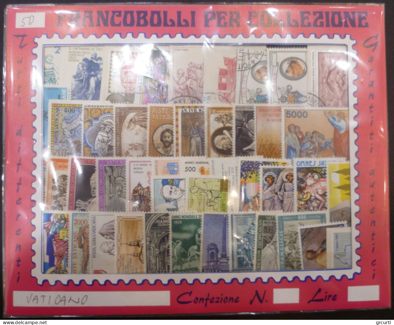 50 Francobolli Vaticano Differenti - Lots & Kiloware (mixtures) - Max. 999 Stamps