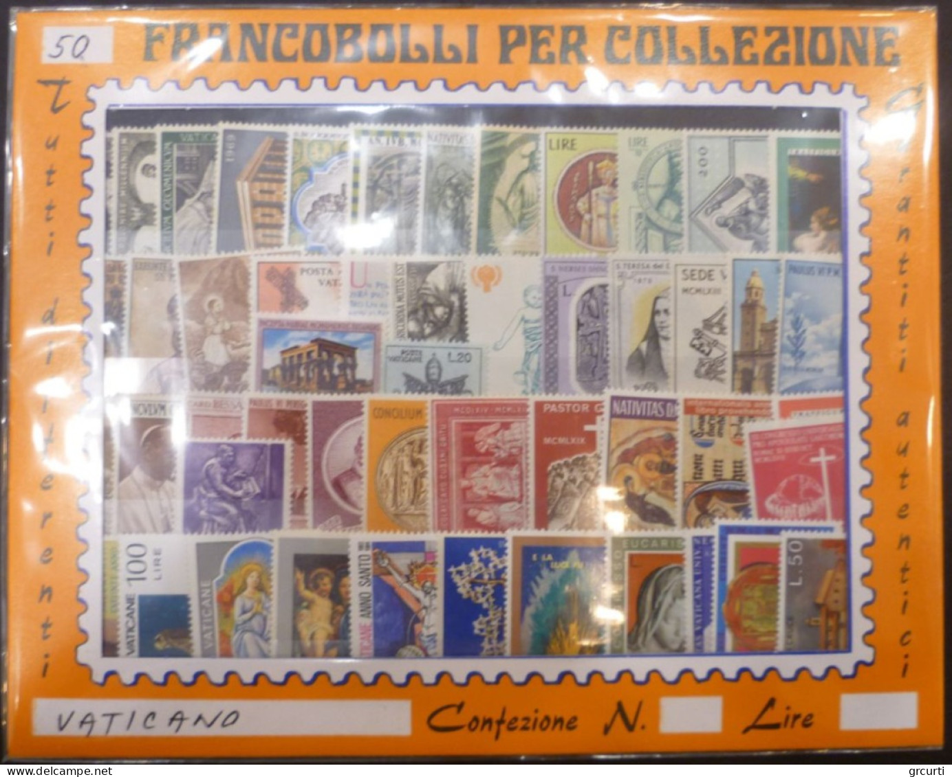 50 Francobolli Vaticano Differenti - Lots & Kiloware (mixtures) - Max. 999 Stamps