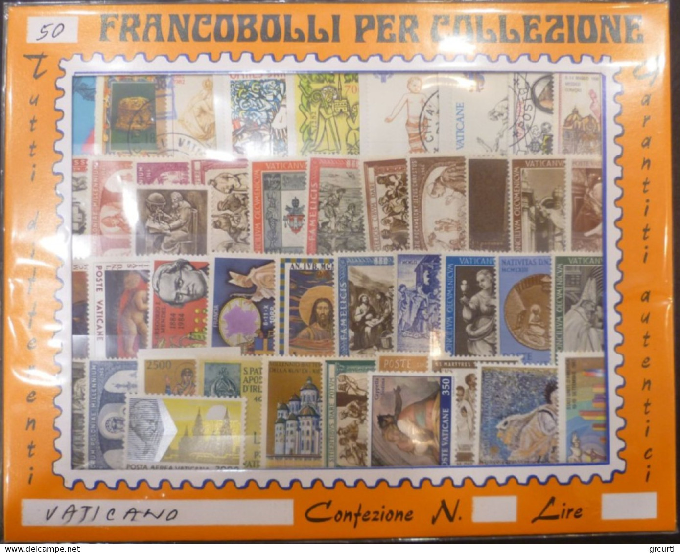 50 Francobolli Vaticano Differenti - Lots & Kiloware (mixtures) - Max. 999 Stamps