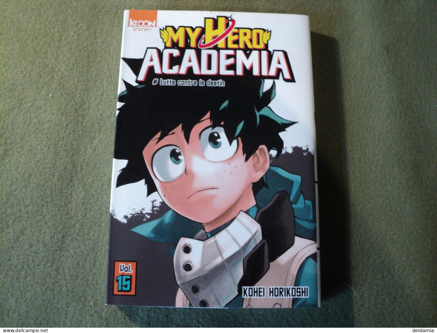 MY HERO ACEDEMIA TOME 15. REEDITION DE 2019. KOHEI HORIKOSHI. KI OON LUTTE CONTRE LE DESTIN. - Mangas Versione Francese