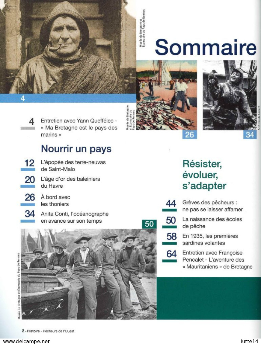 Les Pêcheurs De L'ouest - Seigneurs Et Forçats De La Mer (livre Ouest-France) - Caza/Pezca