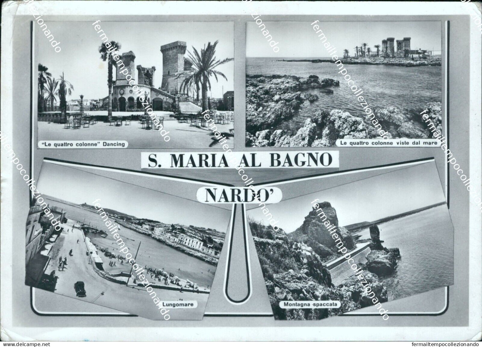 Ch40 Cartolina  S.maria Al Bagno Nardo' Provincia Di Lecce Puglia - Lecce