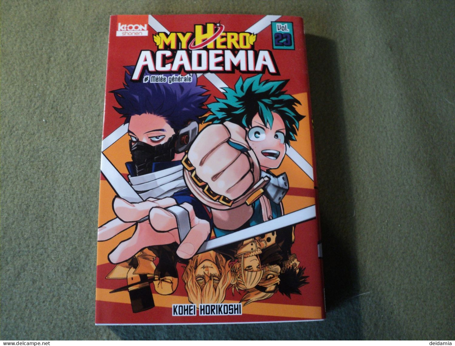 MY HERO ACADEMIA TOME 23. REEDITION DE 2020. KOHEI HORIKOSHI. KI OON MELEE GENERALE. - Mangas [french Edition]