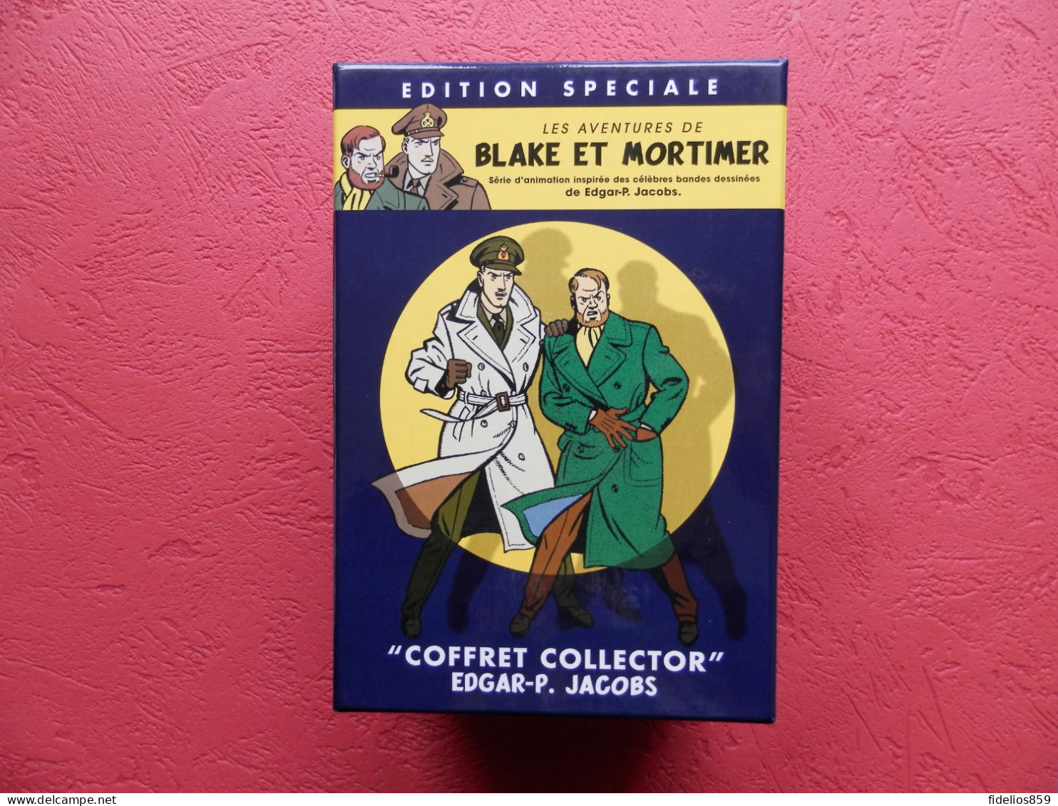 BLAKE ET MORTIMER PAR JACOBS : COFFRET COLLECTOR TIRAGE LIMITE ETNUMEROTE TTB - Video En DVD