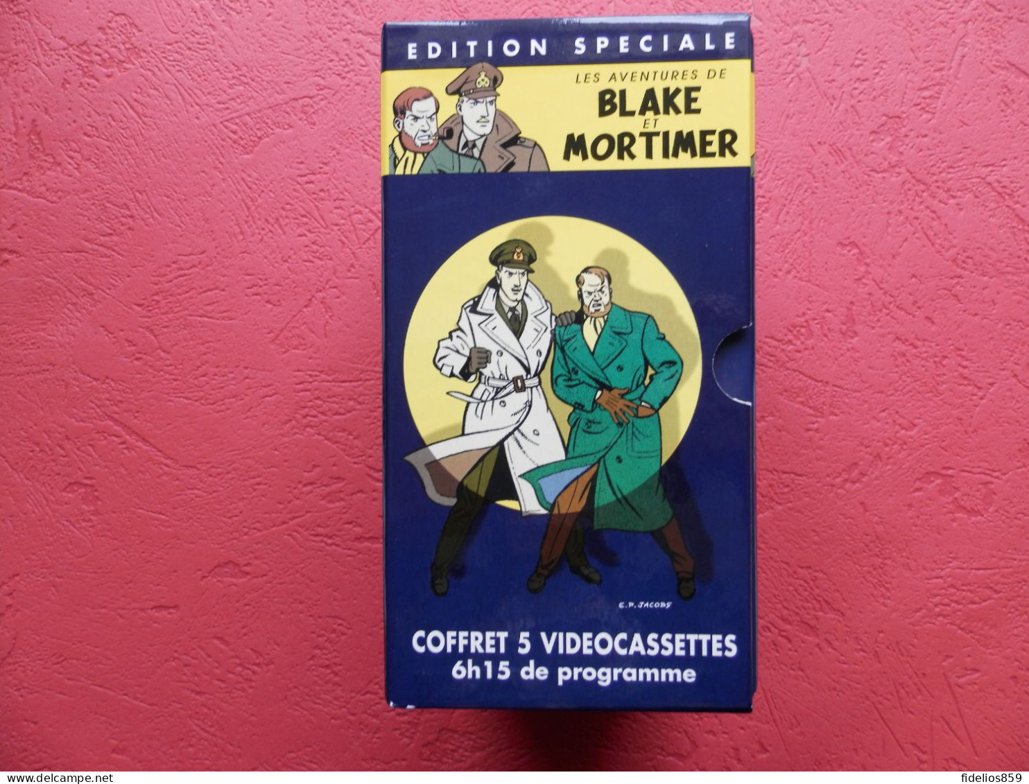 BLAKE ET MORTIMER PAR JACOBS : COFFRET COLLECTOR TIRAGE LIMITE ETNUMEROTE TTB - Video En DVD