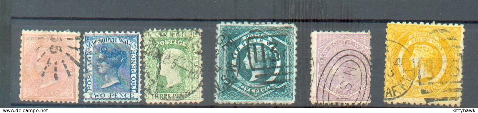 B 228 - N. S. W. - YT 45-46-47-49-50-51 ° Obli - Used Stamps