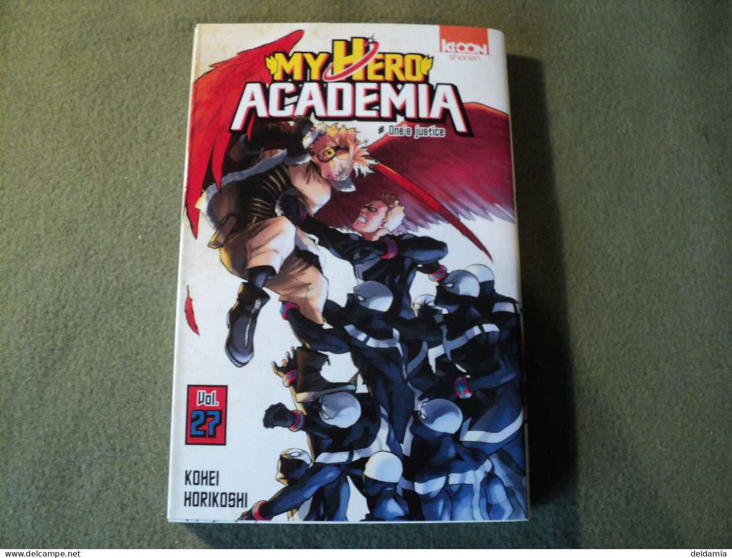 MY HERO ACDEMIA TOME 27. EO DE 2021. KOHEI HORIKOSHI. KI OON ONE S JUSTICE. - Mangas Versione Francese