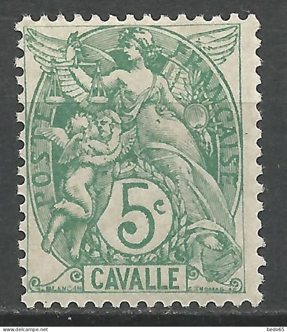 CAVALLE N° 10 NEUF* TRACE DE CHARNIERE  / Hinge / MH - Ongebruikt