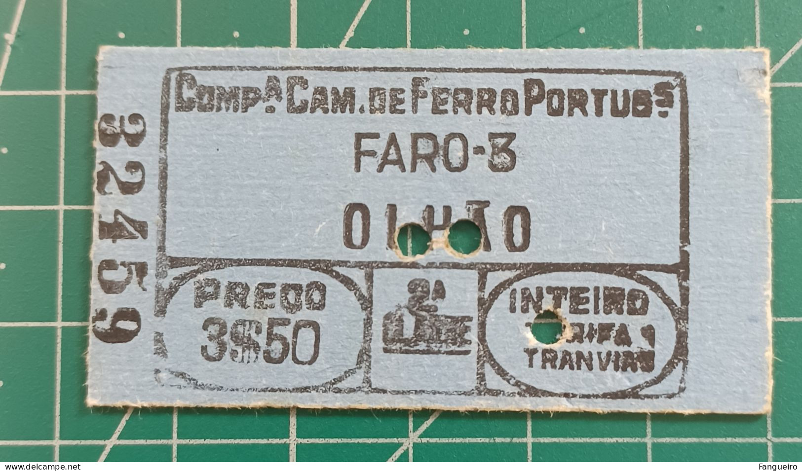 PORTUGAL TRAIN TICKET 32459 - Europa