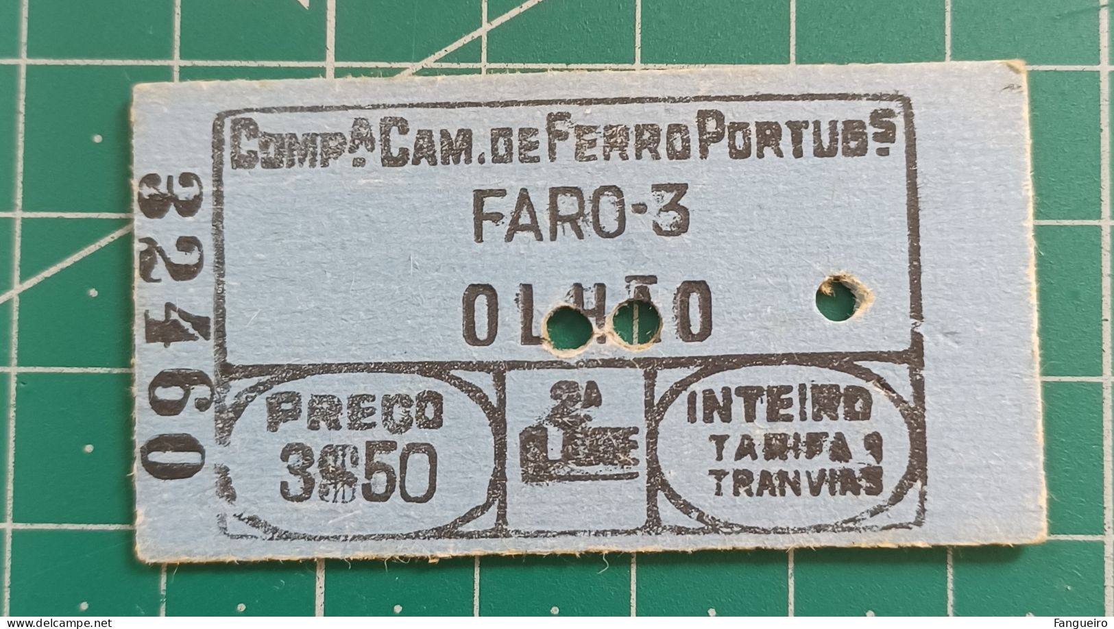 PORTUGAL TRAIN TICKET 32460 - Europa