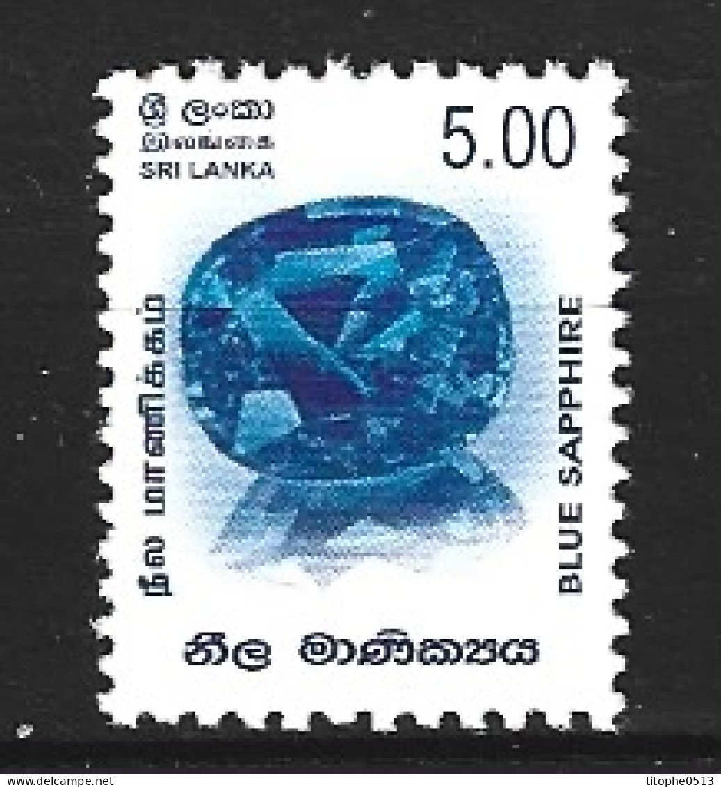 SRI LANKA. N°1442 De 2004. Saphir. - Minerales