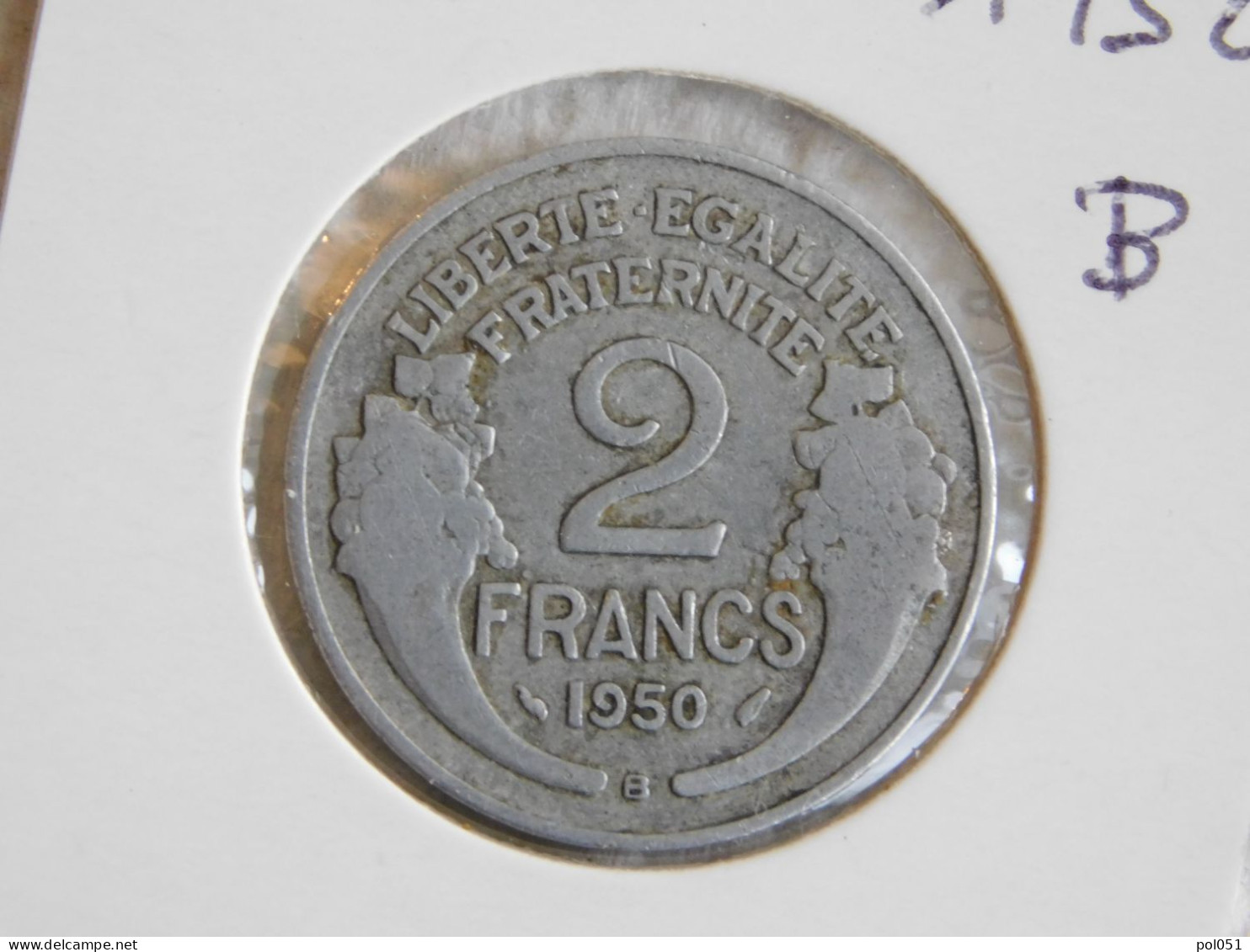 France 2 Francs 1950 B MORLON ALUMINIUM (825) - 2 Francs