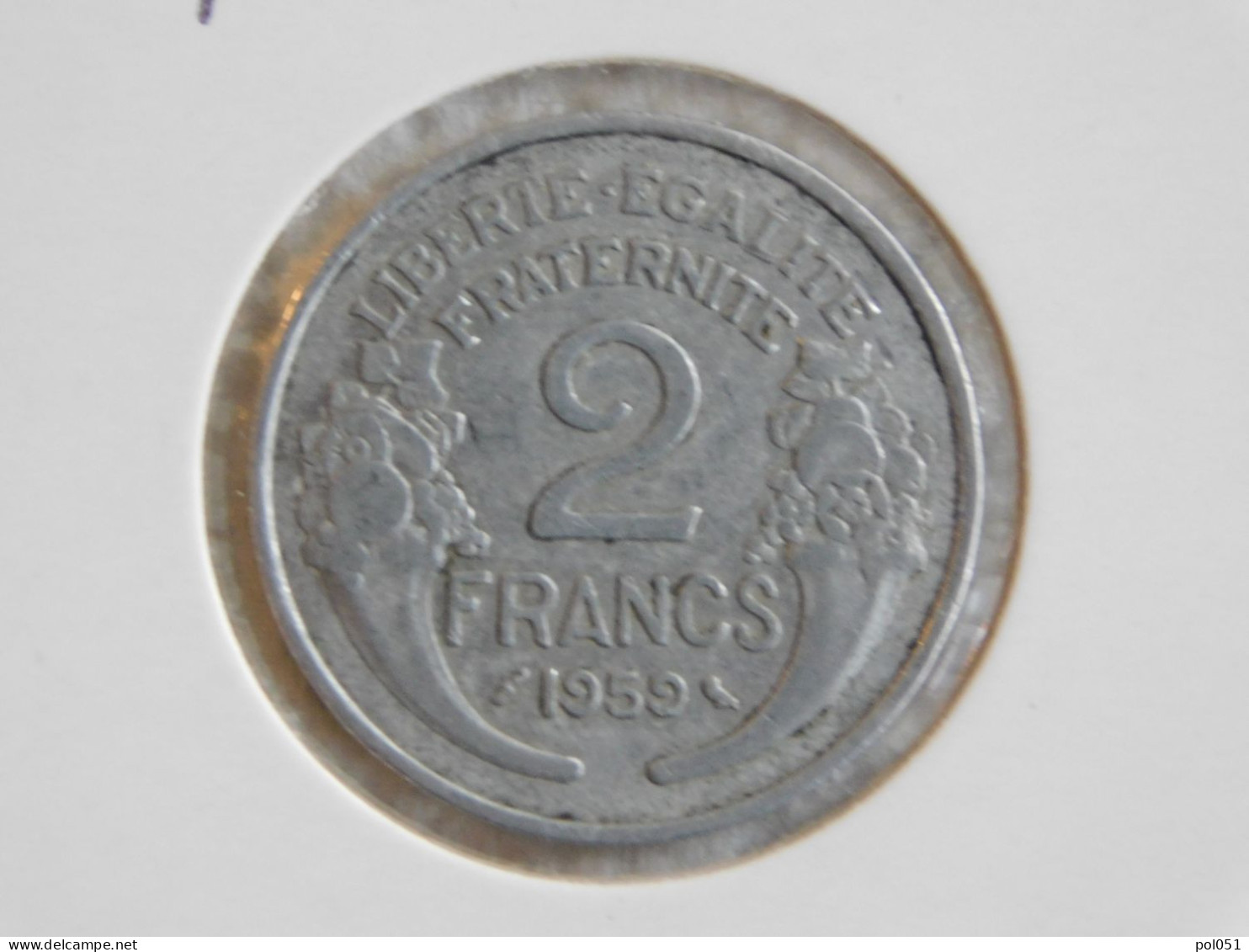 France 2 Francs 1959 MORLON ALUMINIUM (827) - 2 Francs