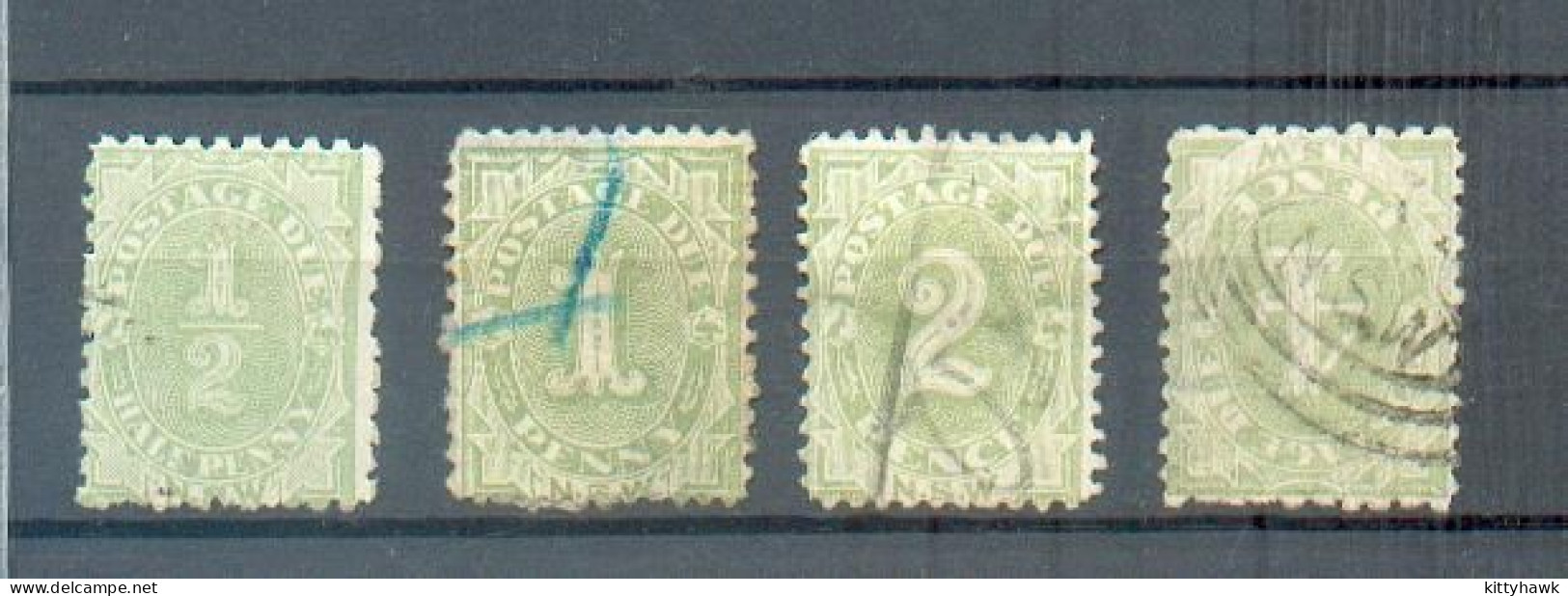 B 237 - N. S. W. - YT Taxe 1-2-3-5 ° Obli - Used Stamps