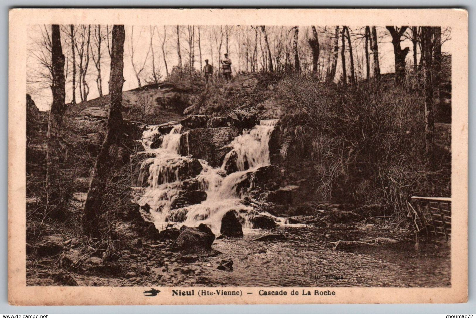 (87) 180, Nieul, Hirondelle, Cascade De La Roche - Nieul