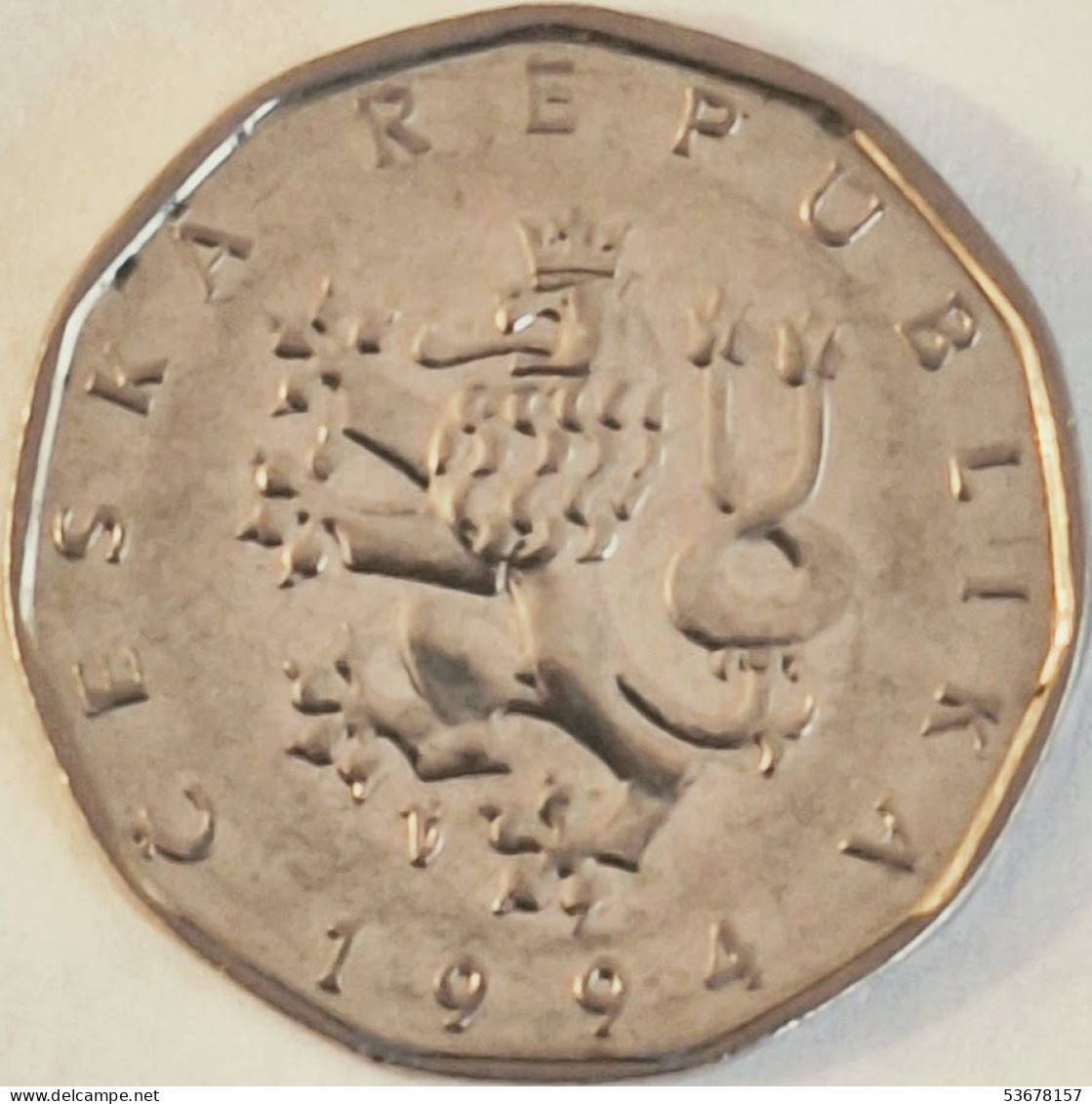 Czech Republic - 2 Korun 1994(m), KM# 9 (#3642) - Repubblica Ceca