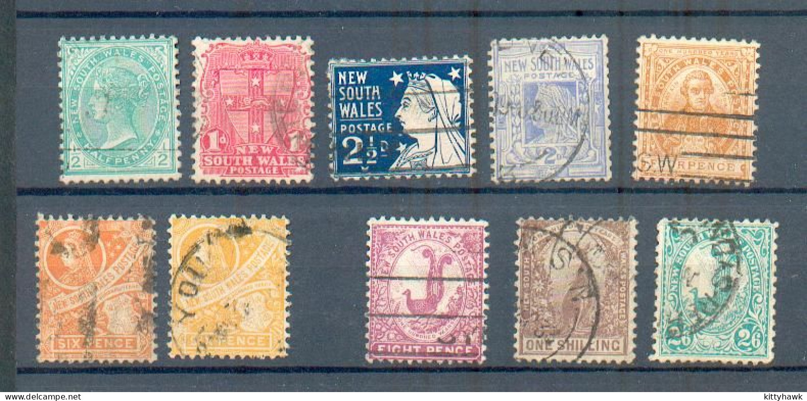 B 243 - N. S. W. - YT 87 à 96  Et 92 à ° Obli - Used Stamps