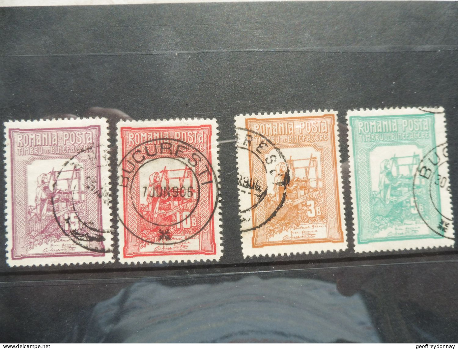 Roumanie Romana Romania 164/167 Used Gestempelt Oblitéré Perfect Parfait - Used Stamps