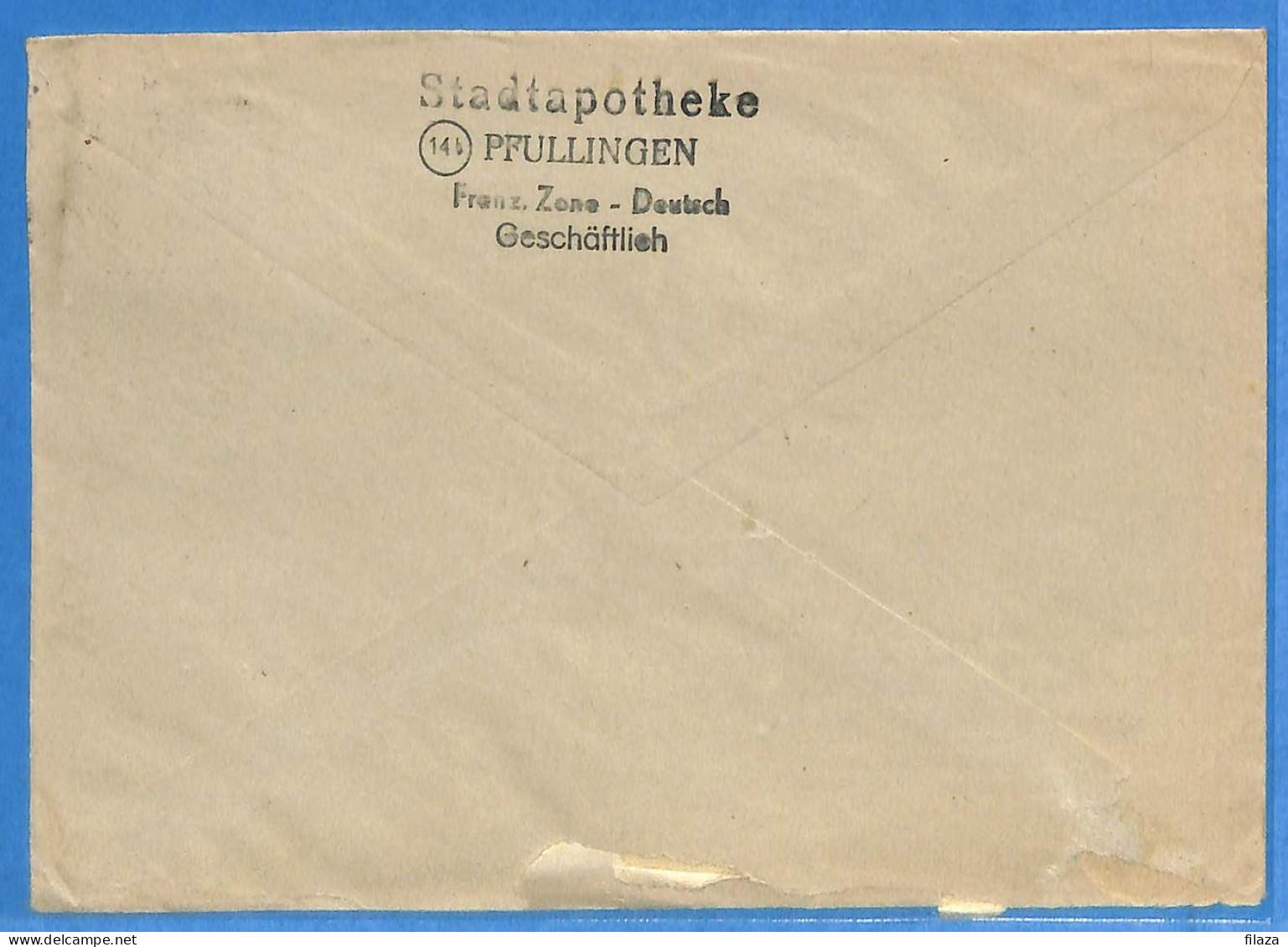 Allemagne Zone Française 1948 - Lettre De Pfullingen - G30155 - Andere & Zonder Classificatie