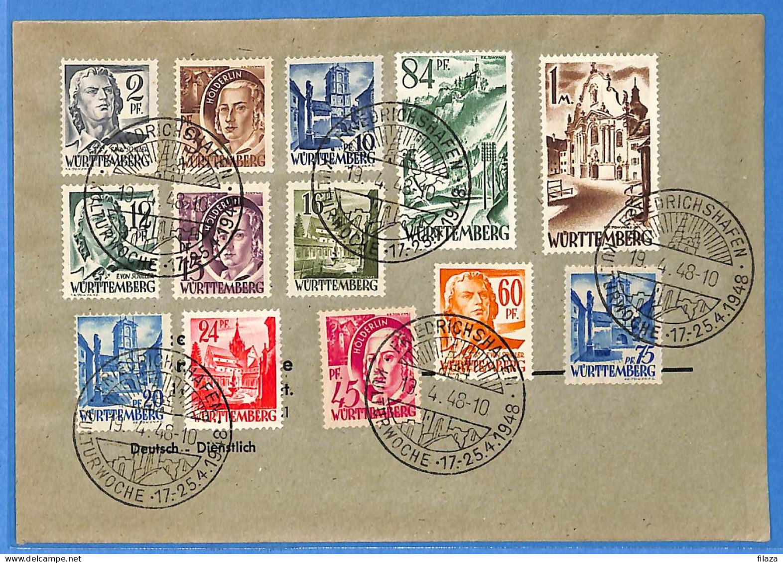 Allemagne Zone Française 1948 - Lettre De Friedrichshafen - G30138 - Andere & Zonder Classificatie