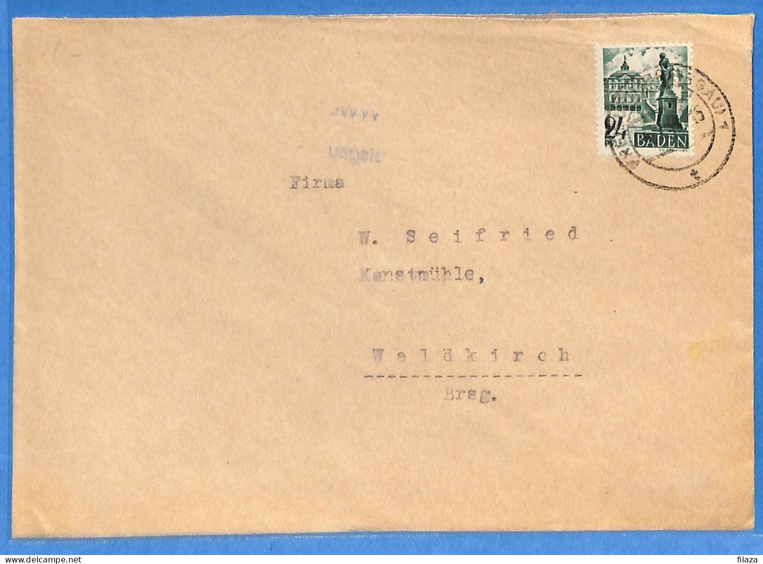 Allemagne Zone Française 1948 - Lettre De Freiburg - G30147 - Autres & Non Classés