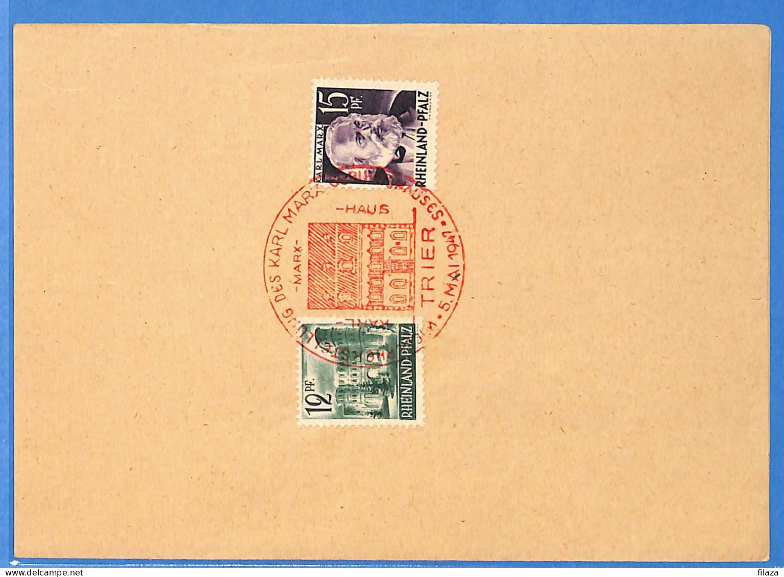 Allemagne Zone Française 1947 - Carte Postale De Trier - G30118 - Autres & Non Classés