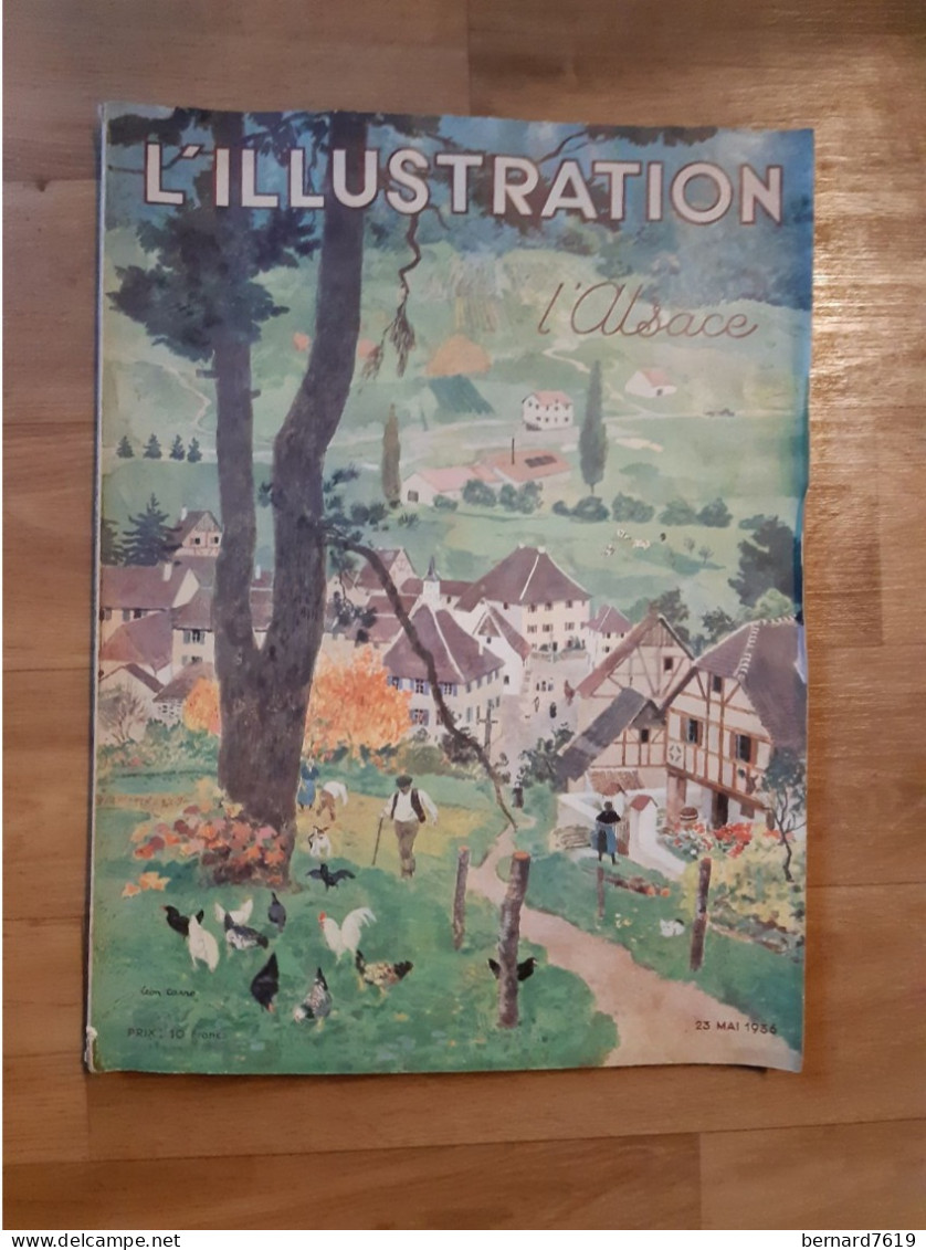 Revue L'illustration - L'alsace - 23 Mai 1936 - L'Illustration