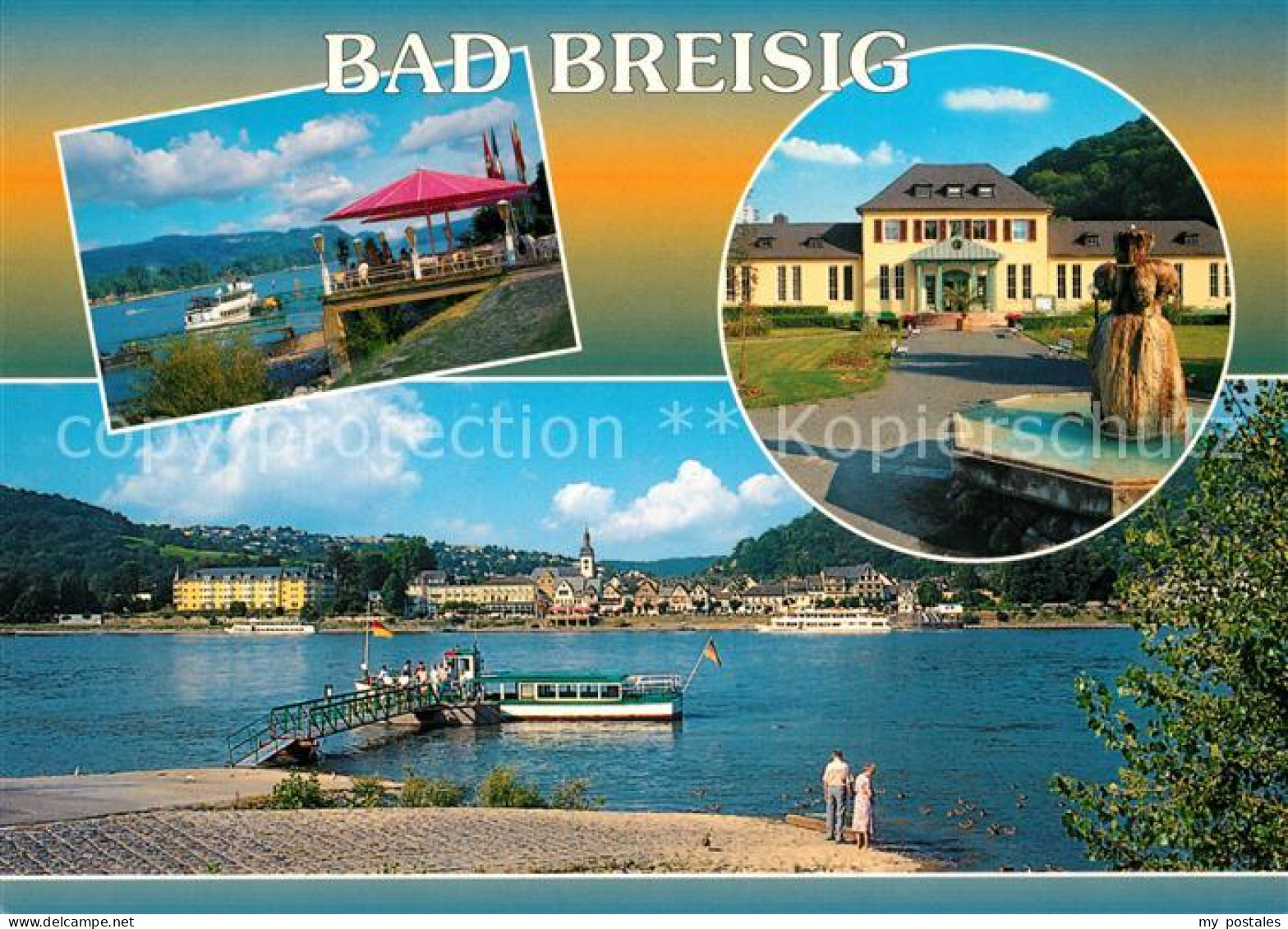 73233426 Breisig Bad Schiffsanleger Rhein Park Breisig Bad - Bad Breisig