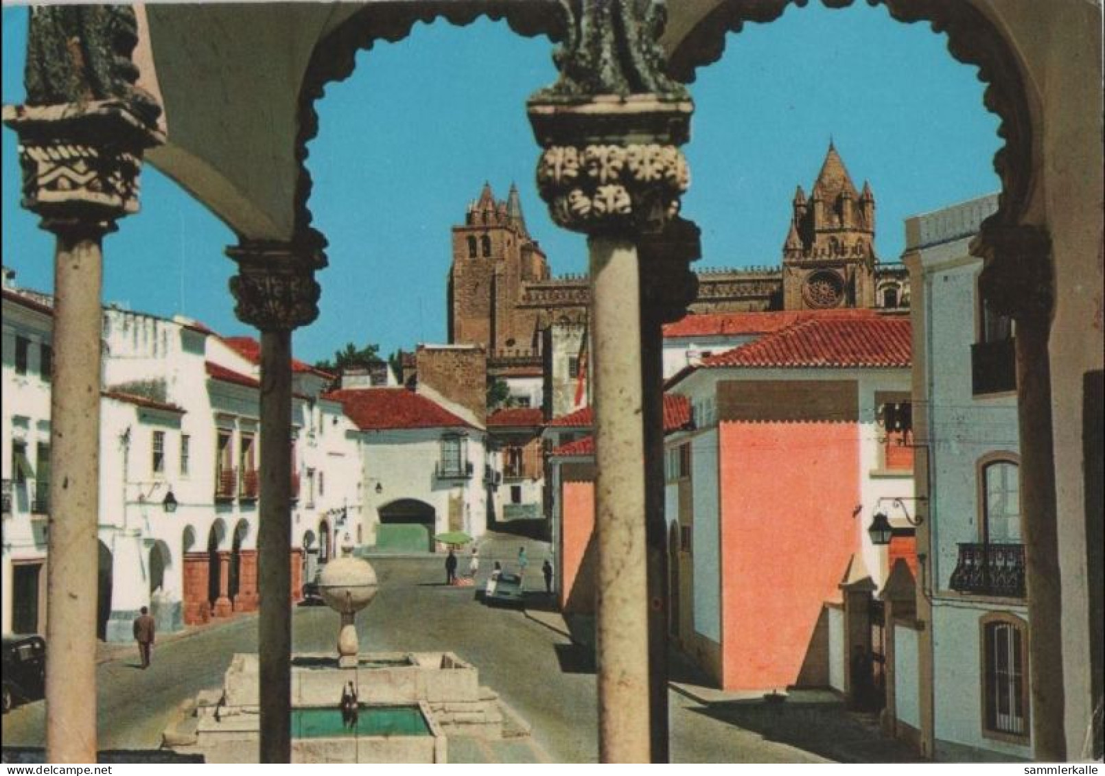 102748 - Portugal - Evora - Portas De Moura E Catedral - Ca. 1985 - Evora