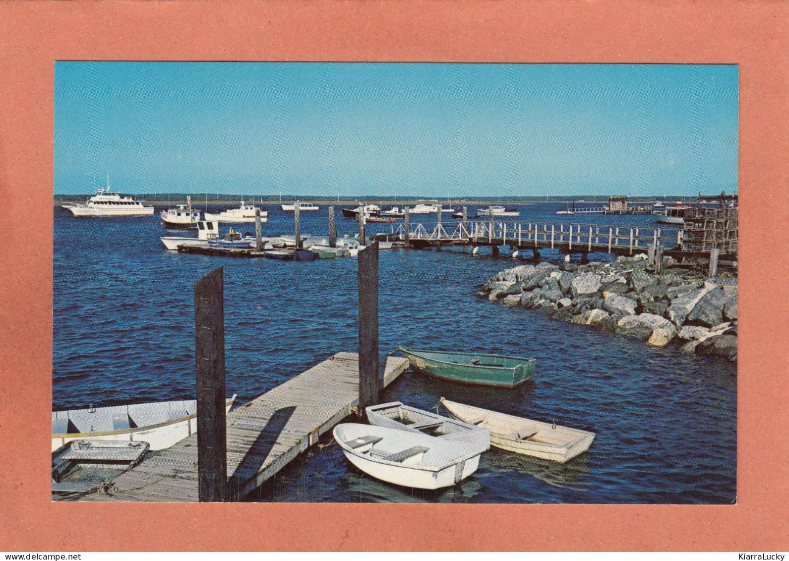 HAMPTON - USA - NEW HAMPSHIRE - HAMPTON BEACH HARBOR YACHTS BOAT BATEAUX - NEUVE - Other & Unclassified