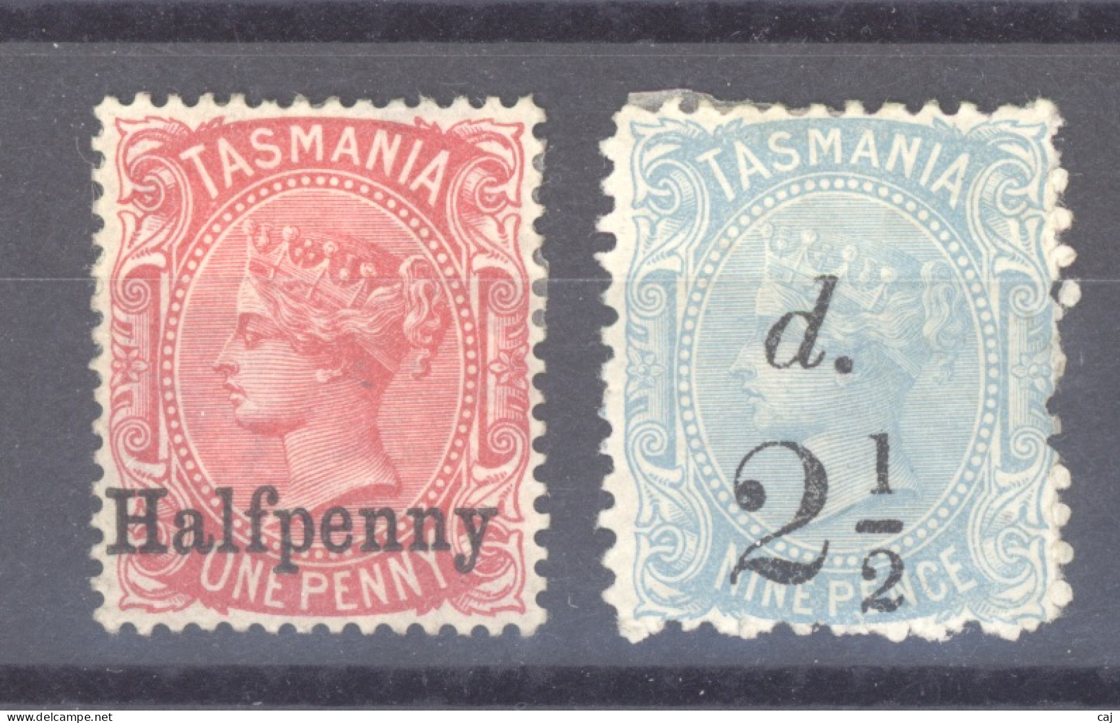 Australie  -  Tasmanie  :  Yv  47-48  * - Used Stamps