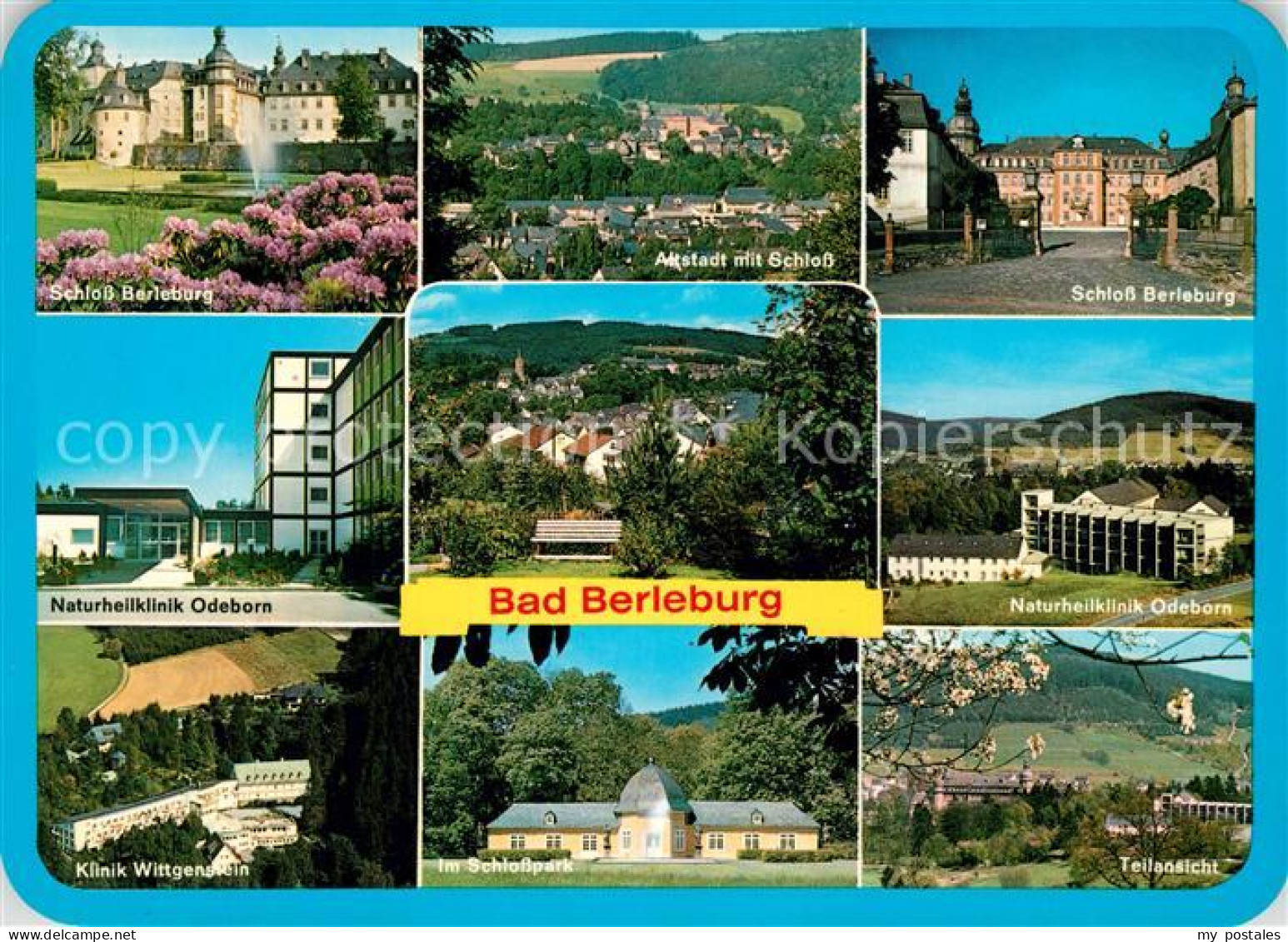 73232736 Bad Berleburg Schloss Altstadt Naturheilklinik Odeborn Wittgenstein Sch - Bad Berleburg