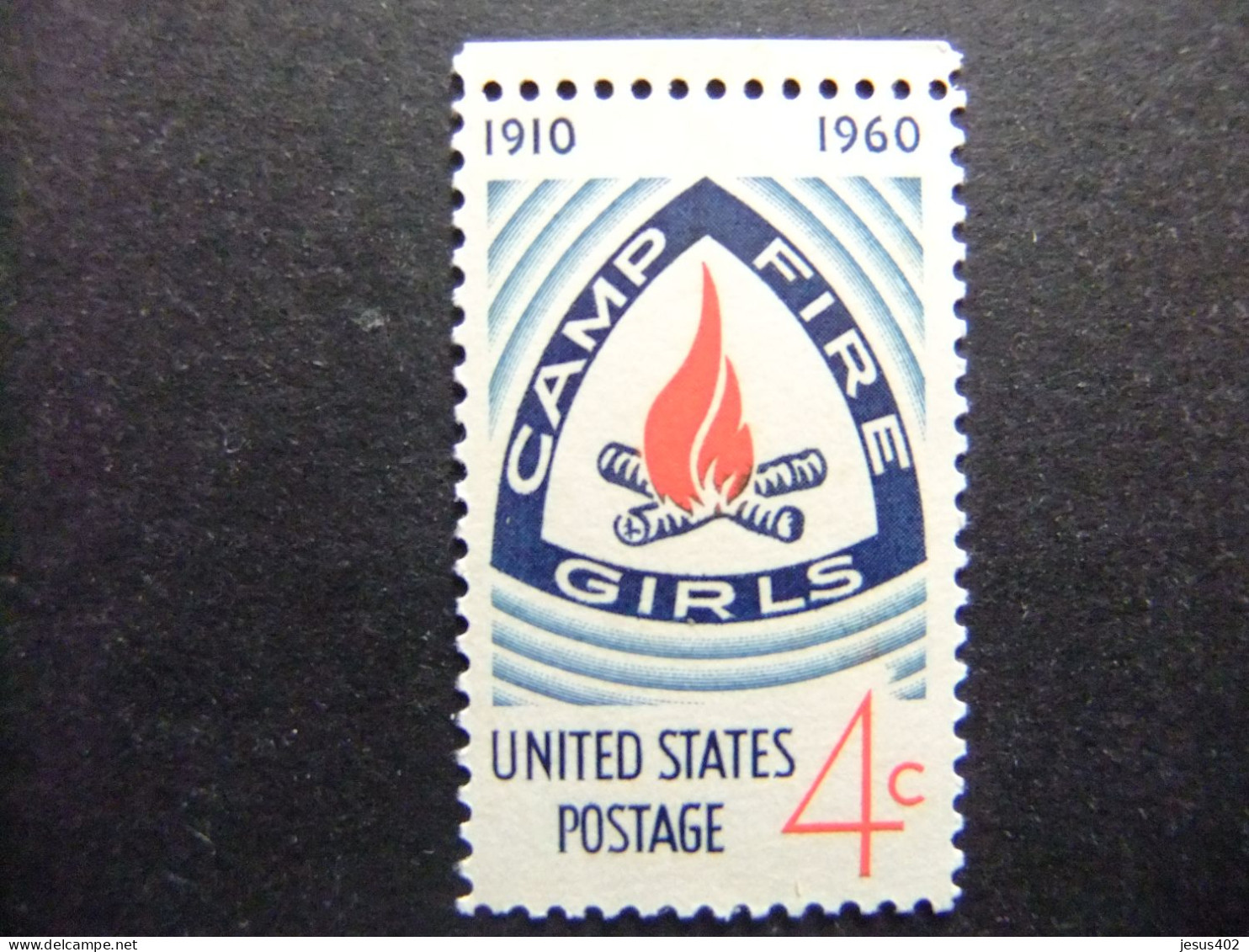 ESTADOS UNIDOS / ETATS-UNIS D'AMERIQUE 1960 / CAMP FIRE GIRLS YVERT 704 ** MNH - Ongebruikt