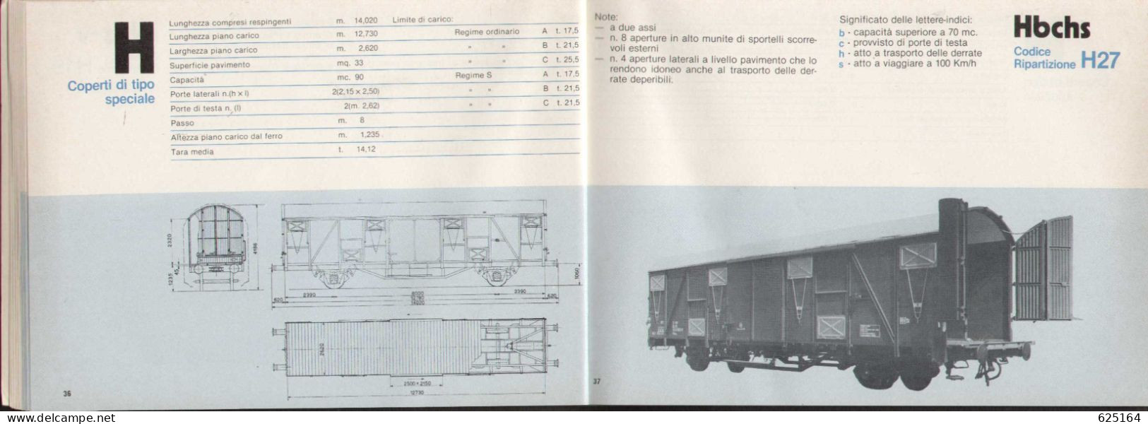 Livre FS FERROVIE DELLO STATO 1979 I NOSTRI CARRI PER LE VOSTRE MERCI - En Italien - Sin Clasificación