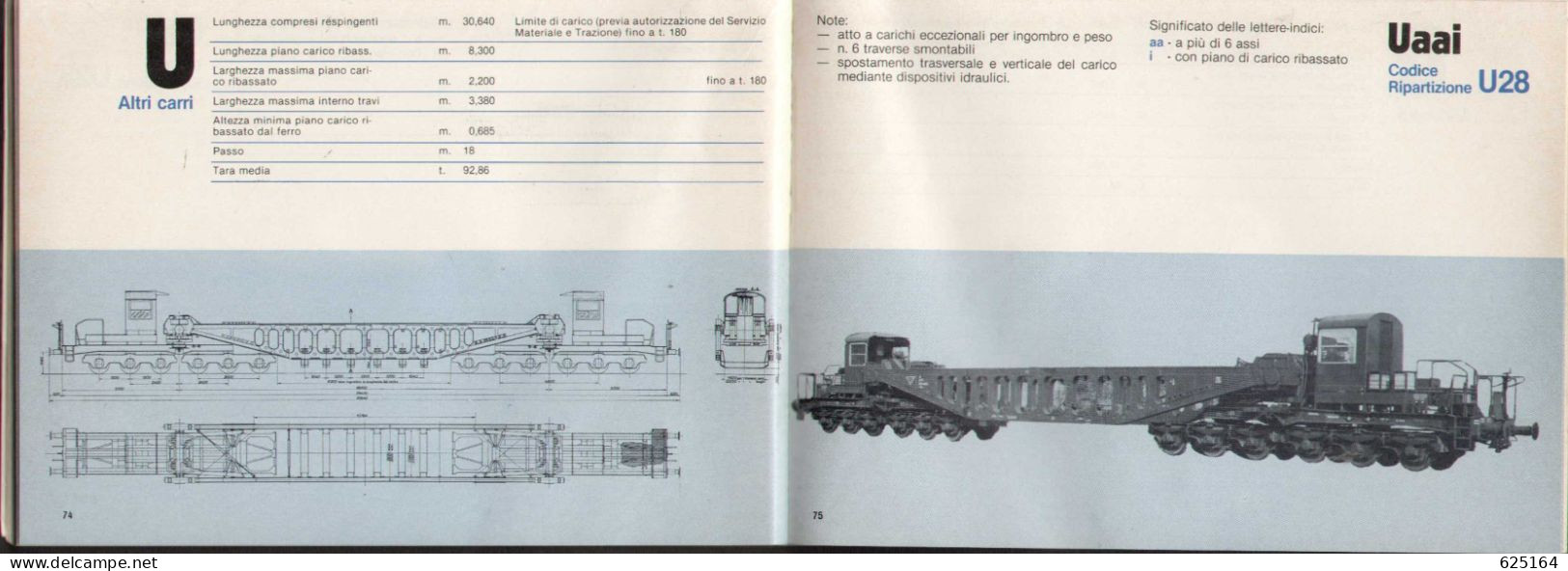 Livre FS FERROVIE DELLO STATO 1979 I NOSTRI CARRI PER LE VOSTRE MERCI - En Italien - Sin Clasificación