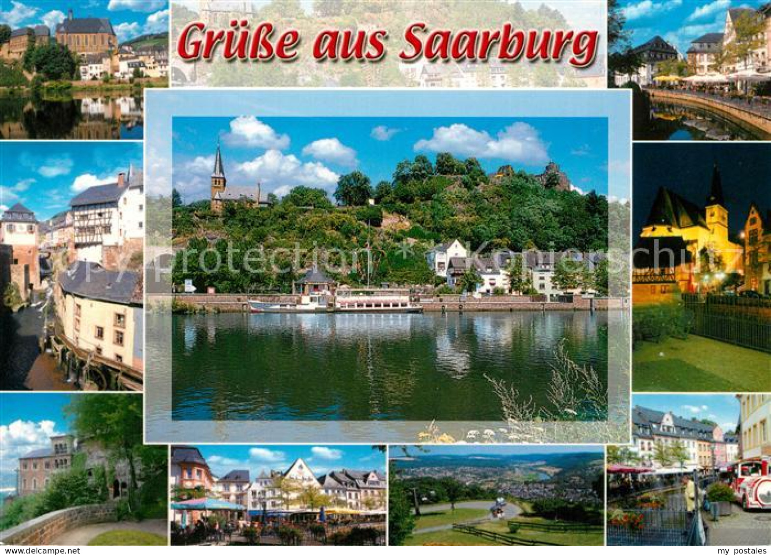73232700 Saarburg Saar Stadtansichten  Saarburg Saar - Saarburg