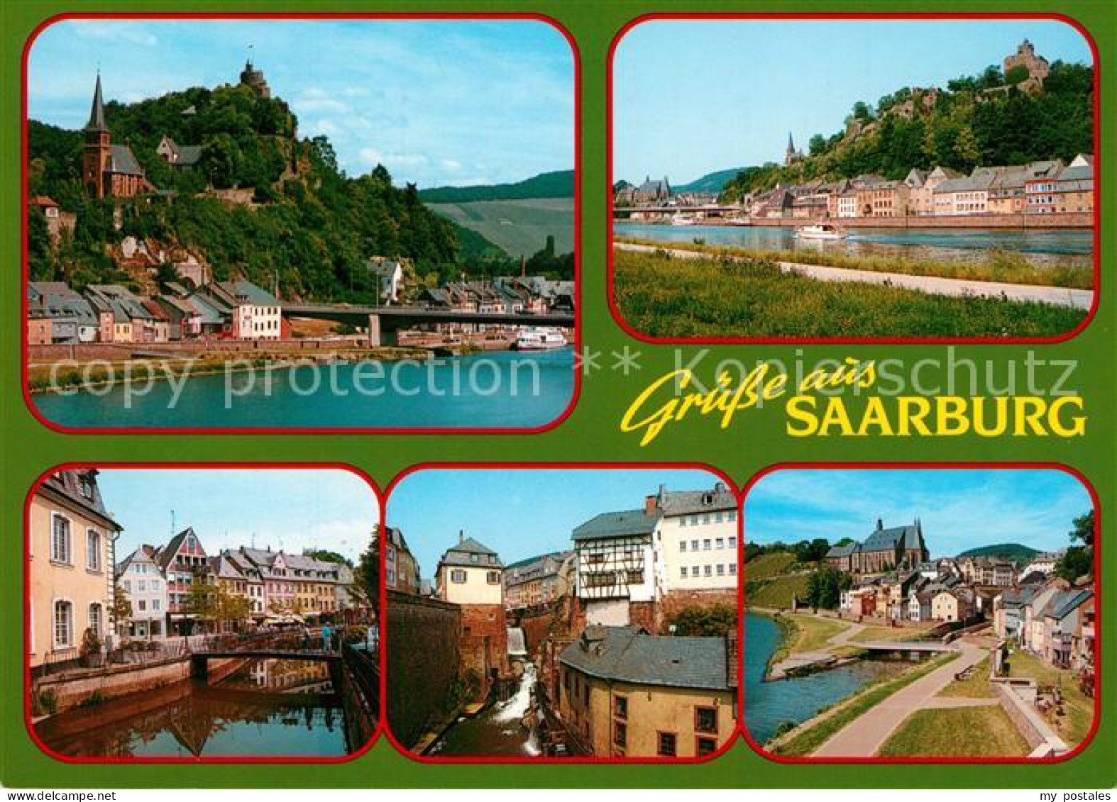 73232693 Saarburg Saar Stadtansichten Saarburg Saar - Saarburg